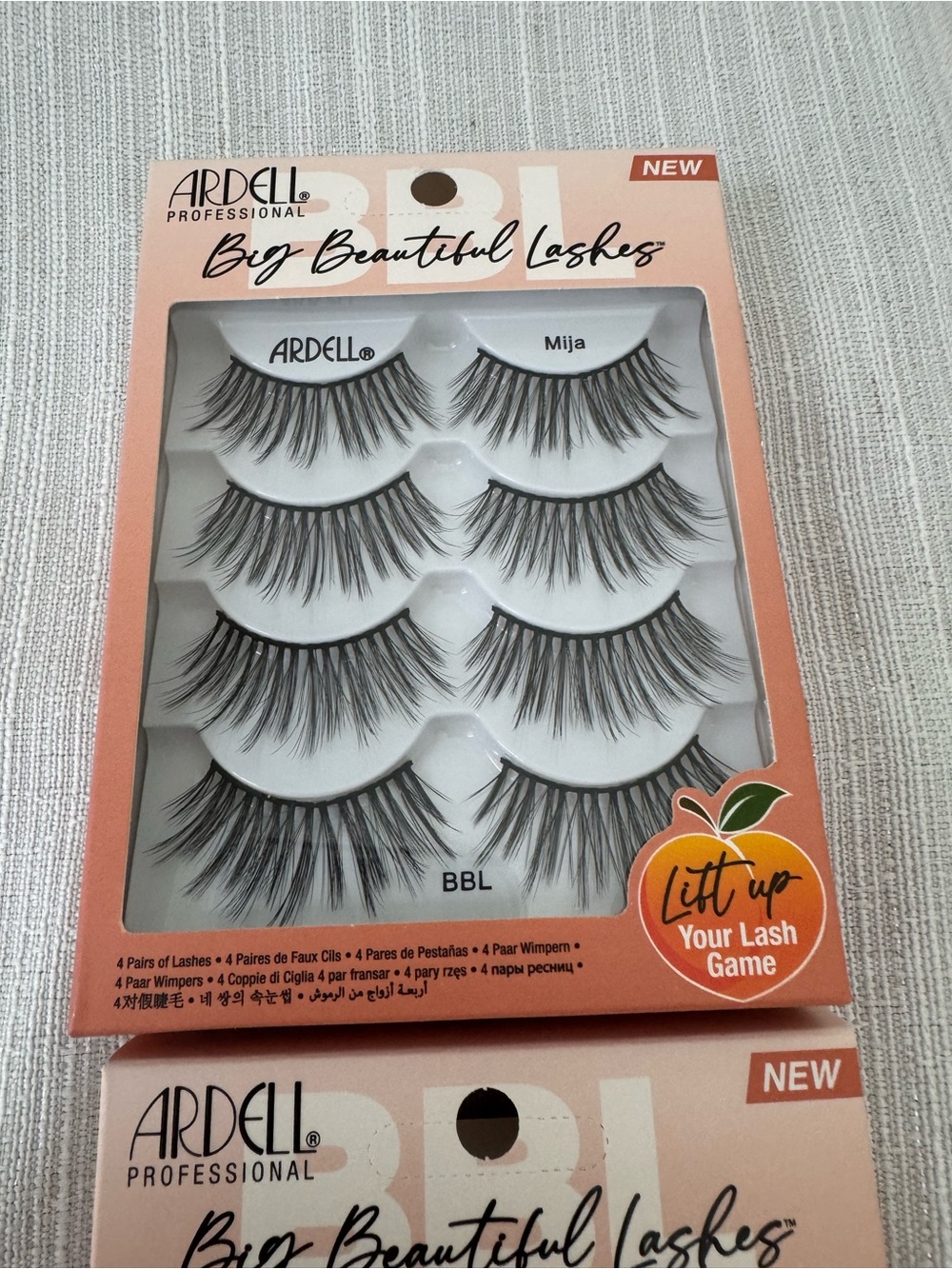 Ardell Big Beautiful Lashes BBL 3 packs— Black (4 Pairs)